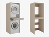 Vertical cabinet for the DANTE washing machine