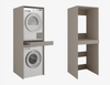 Vertical cabinet for the DANTE washing machine