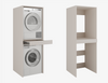 Vertical cabinet for the DANTE washing machine