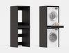Vertical cabinet for the DANTE washing machine