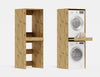 Vertical cabinet for the DANTE washing machine