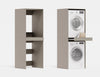 Vertical cabinet for the DANTE washing machine