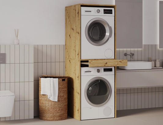Vertical cabinet for the DANTE washing machine
